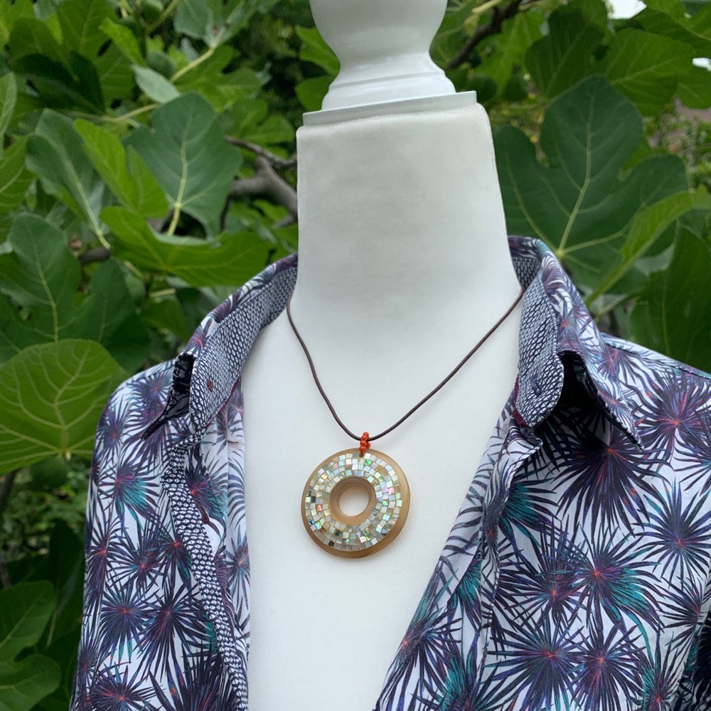SOLD Vintage Chan Luu Medallion Necklace